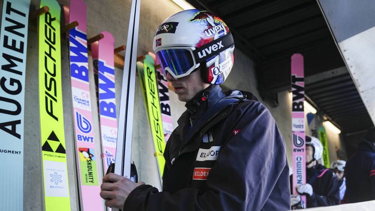 Halvor Egner Granerud participates in the Four Hills Tournament